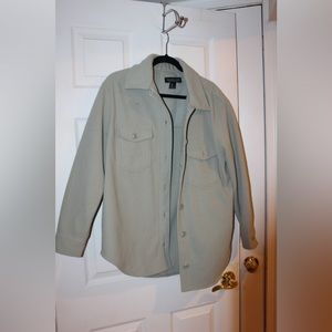 Light olive green shacket size large